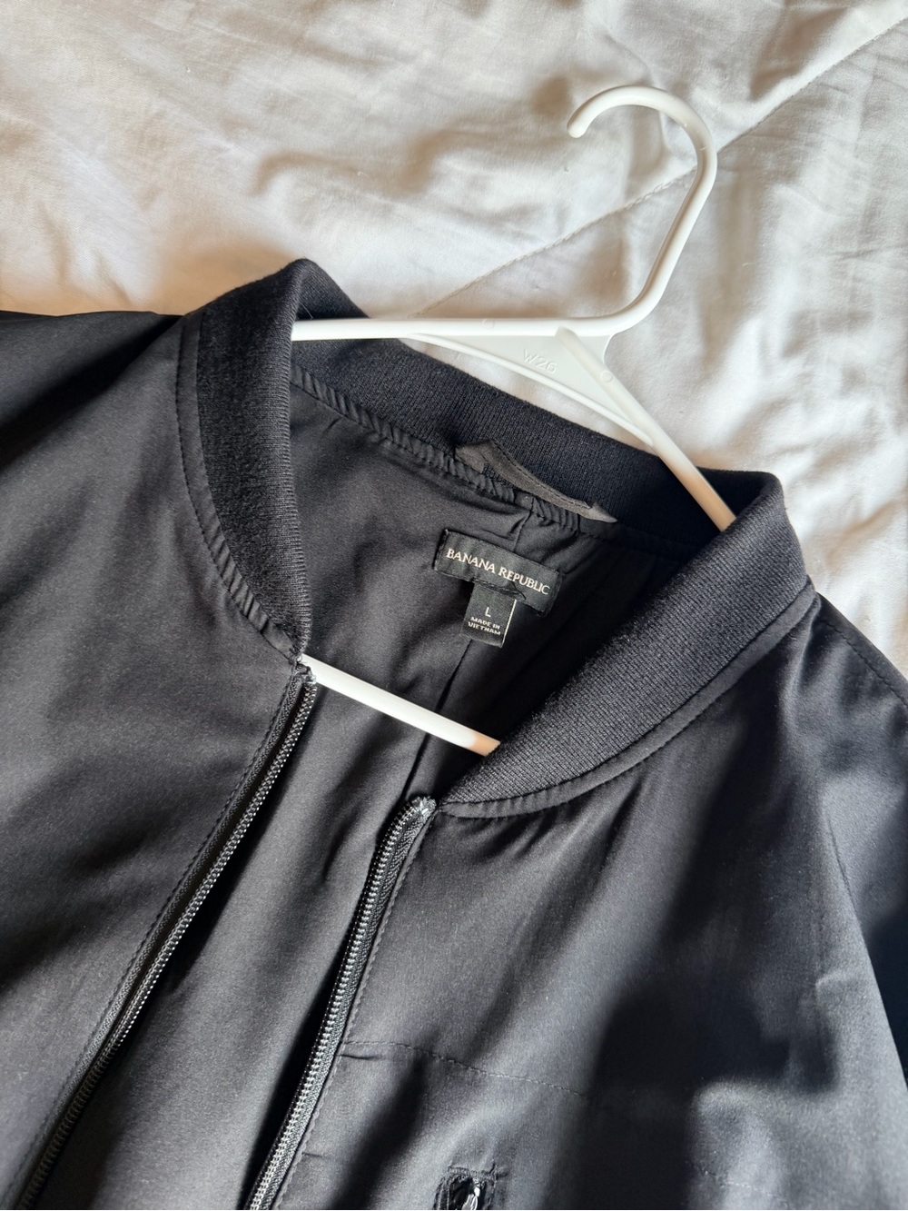Banana Republic Black Men's Bomber Jacket